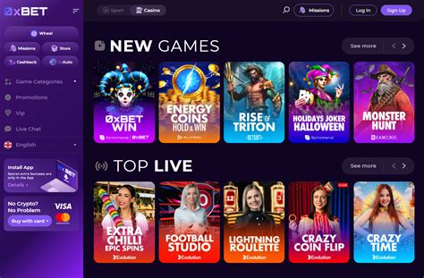 Your Favorite Slots with Fast Withdrawals at 0XBET Crypto Casino.
